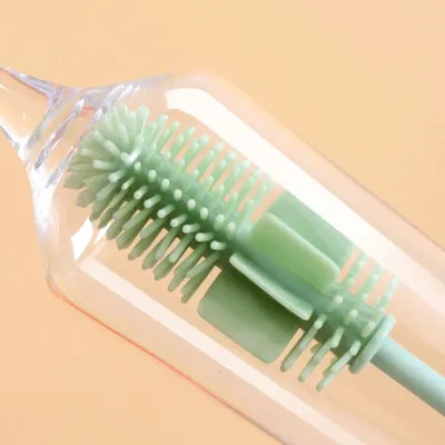 Long Handle Silicone Bottle Cleaning Brush